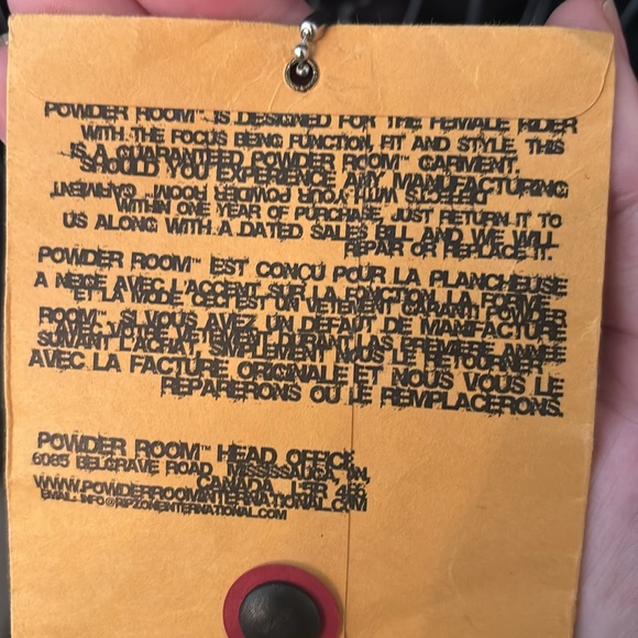 NWT Powder Room Black Sheep Jacket Size L - Picture 13 of 15